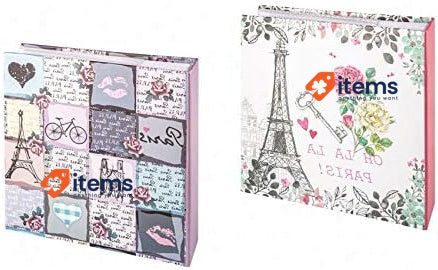walther Design Photo Album 200 Photos 10 x 15 cm Memo Slip-in Album Oh la la
