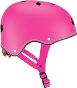 GLOBBER KIDS HELMET LIGHTS XS/S (48-53cm) - NEON PINK