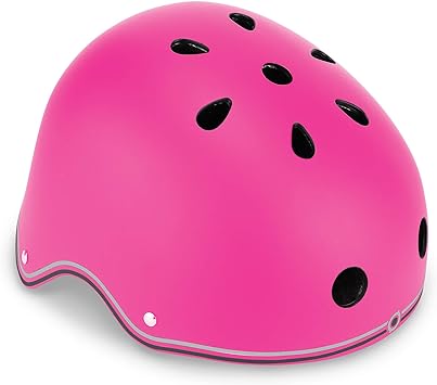 GLOBBER KIDS HELMET LIGHTS XS/S (48-53cm) - NEON PINK