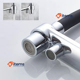 Grifema G4010-2 Dover, 3 Way Kitchen Tap For Filter Water Purifier Silver
