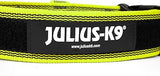 Julius-K9 Color and Gray Collar with Handle 38-53 cm Neon-Gray