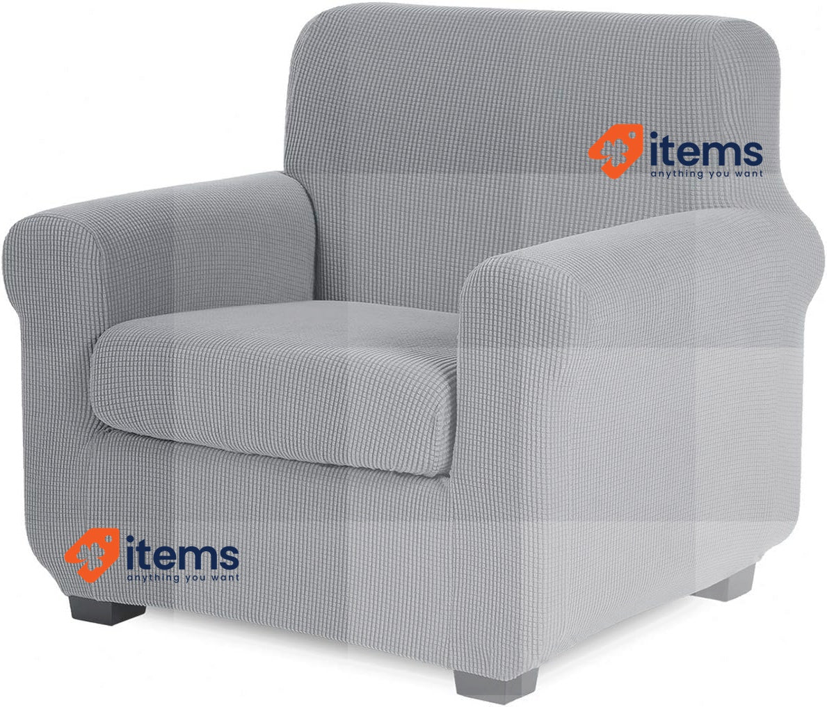 TIANSHU Armchair Slipcovers Gray Piece Sofa Covers Couch Pet 2 Piece Covers,Sofa