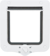 Trixie 4-Way Cat Flap, White, 490 g