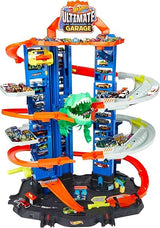 Hot Wheels Ultimate Garage Track Set with 2 Toy Cars (Mattel GJL14)