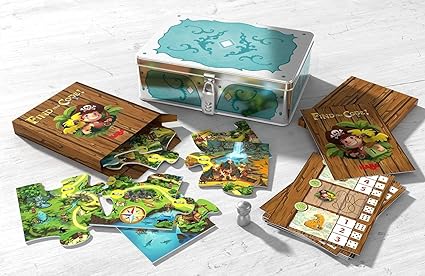 HABA 304839 Find The Code Pirate Island, Multicolor, (304839)