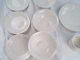 alpina Dinnerware Set For 4 Dinner Plates Bowls And Coffee Cups (2 Cups Broken)