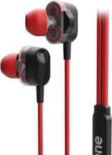 Cascos Gaming Ozone Dual FX - Headphones with in-Ear microphone Red & Black