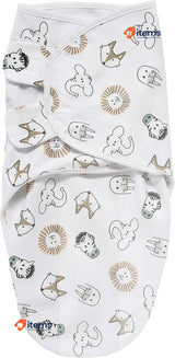 MEYCO Baby Animal/Uni Swaddle Sack 2-Pack, Newborn Essentials Babies 0-3 Months
