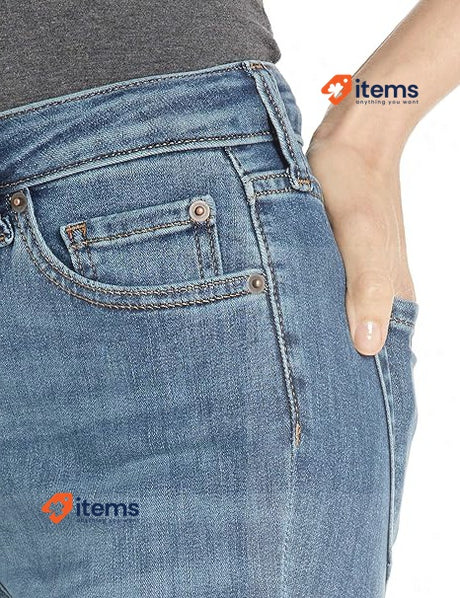 Amazon Essentials Women s Mid-Rise Jean, Size 38 Large Women's Curvy Skinny Wash