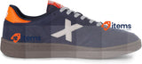 Munich Men s Arrow 52 Fashion Sneaker Faux Leather, Size 7.5 UK (41 EU) Blue