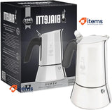 Bialetti Venus Coffee Maker, Anti-scald Handle, Induction Ready, 6 Cups (235ml)