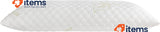 Todocama - Aloe Vera memory pillow with 100% viscoelastic flakes.Aloe Vera 90CM