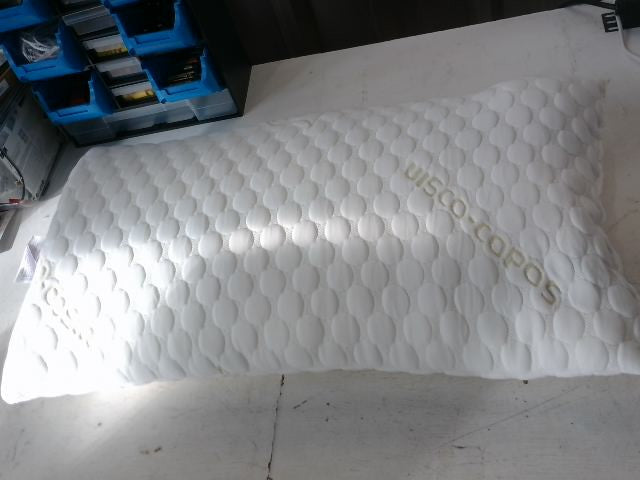 Todocama Memory Foam Cushion with Flakes 70 cm White