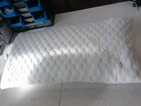 Todocama Viscoelastic Cushion with Flakes 70 cm White Memory Foam White