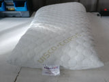 Todocama Memory Foam Cushion with Flakes 70 cm White