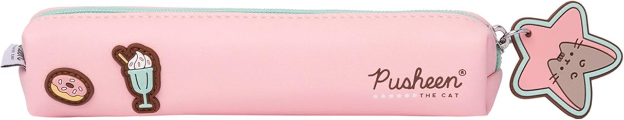 Grupo Erik Pusheen Mini Pencil Case | 7.9 x 1.6 x 1.6 inches