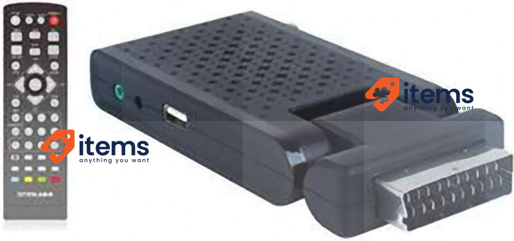 Majestic DEC 663N Mini Decoder HDMI USB Digitale Terrestre Dvbt-T2 Black