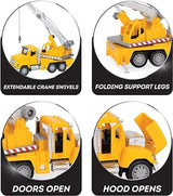 Driven by Battat – Construction Vehicles for Kids Set of 4 Age 3 Years +