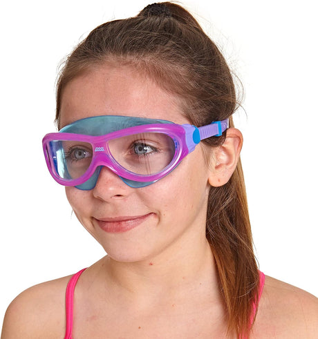 Zoggs Phantom Junior Swimming Goggles, UV Protection Swim Goggles