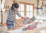 Einhell TE-SM 216 Dual Bevel Sliding Mitre Saw | Double Bevel Circular Saw Red