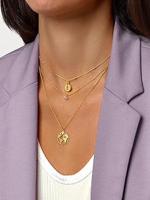 SINGULARU ® - Dots Necklace - Women's Jewelry
 Gold