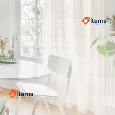Deconovo Soild Eyelet Semi Transparent Super Soft Voile Curtain 175x140cm Beige