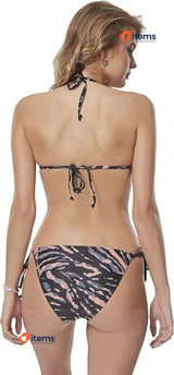 Urban Classics Women's Bikini Tie Dye Blue Tb3460 - Ladies Set Vintage