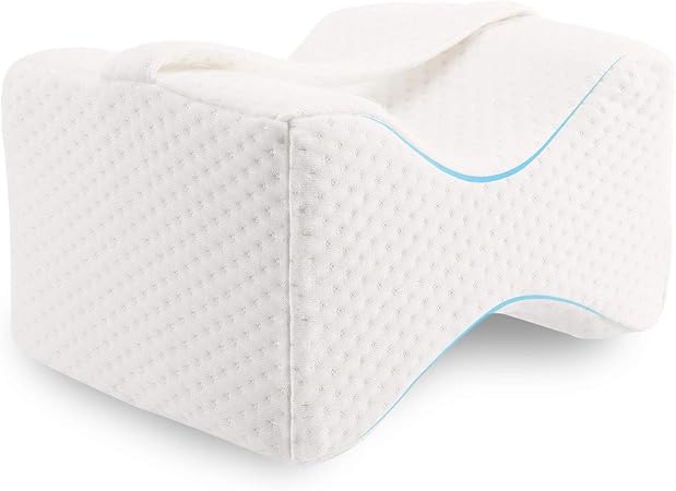 Omasi Knee Pillows, knee pillow for sleeping on side white