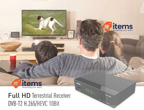 EDISION PICCO T265, DTT High Definition H265 HEVC, DVB-T2 Black