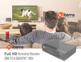 EDISION PICCO T265, DTT High Definition H265 HEVC, DVB-T2 Black