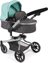 Bayer Chic 2000 593 42 Yolo Combination Doll's Pram, Melange Mint