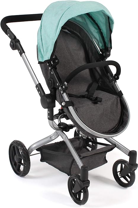 Bayer Chic 2000 593 42 Yolo Combination Doll's Pram, Melange Mint