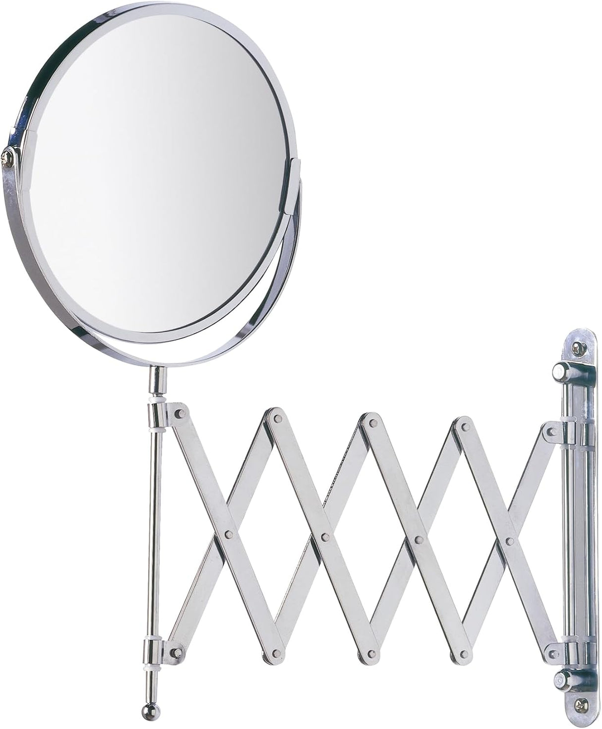 WENKO Wall-mounted cosmetic mirror Telescope Exclusive Chrome