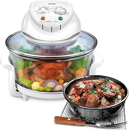 MPM MKO-02 Halogen oven Combi Grill, Multifunction 11 Liters White