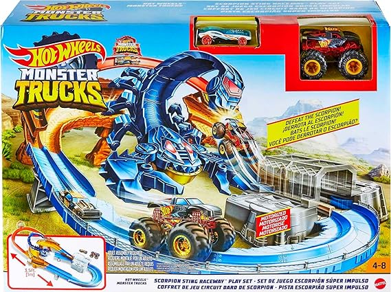 Monster jam track set on sale