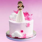 Dekora - Decorative Girl Figure for First Communion Cake - 13 cm