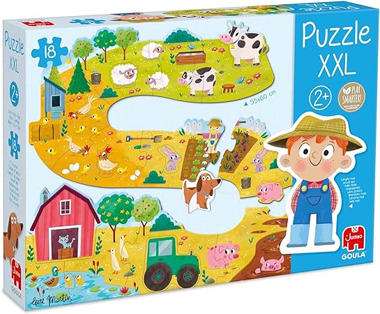 Goula 53176 Wooden Puzzle, Multi-Colour