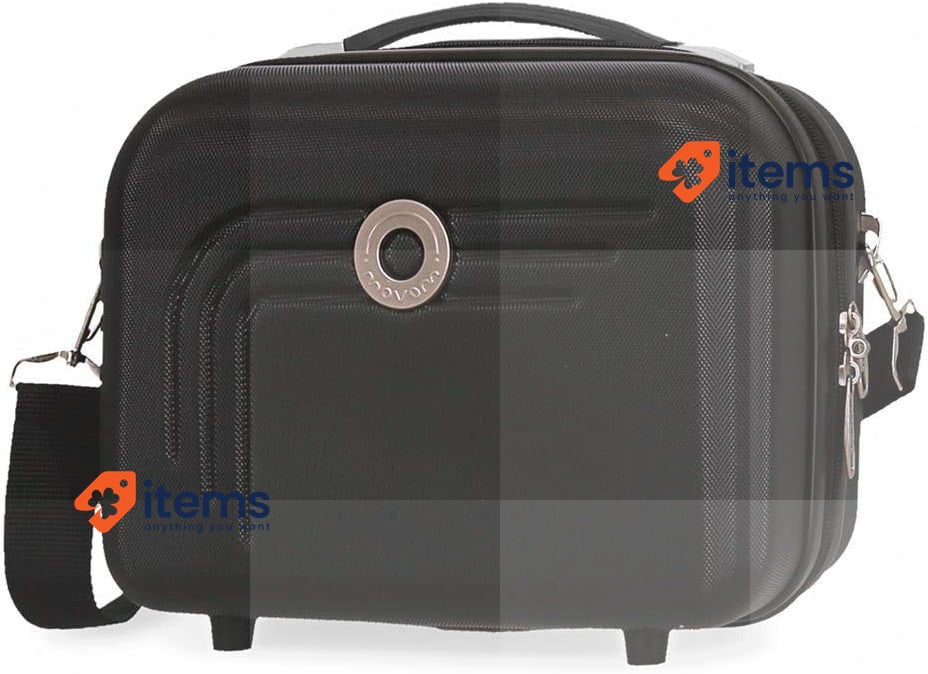 Movom Riga Adaptable Beauty Case 29x21x15 Cm Black ABS Make Up