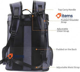 morpilot Cat Carrier Backpack, Foldable Pet Carrier Backpack for Cats and Dogs