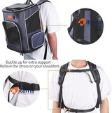 morpilot Cat Carrier Backpack, Foldable Pet Carrier Backpack for Cats and Dogs