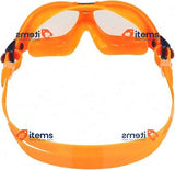 AQUASPHERE Seal KID | Swimming goggles for kids 3 years+  Orange & Blue