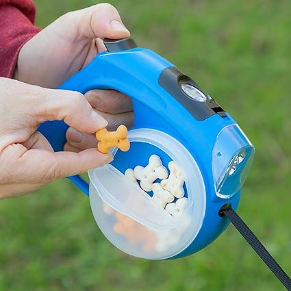 InnovaGoods® Strap Dog 6 in 1 Competition, Strap Extensible Dog up to 4 M Blue