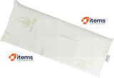 Todocama - Memory Foam Pillow, Compact Core, Double Zippered Cover, 80 cm Aloe