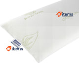 Todocama - Memory Foam Pillow, Compact Core, Double Zippered Cover, 80 cm Aloe