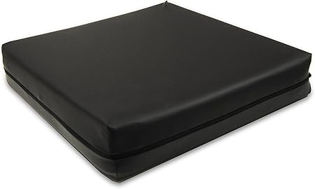 PEPE - Wheelchair Cushions for Pressure Relief (16.5" x 16.5" x 3.14") Black