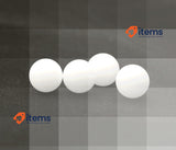 e-Row Shisha Ball Set – Choice of – 9.0 mm, 10.0 mm or 11.0 mm (Set of 4) White