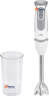 Braun House Hold mq5200 Hand Blender, Plastic, White/Grey