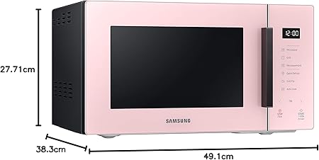 Samsung Tabletop Microwave Oven Glass Design MG23T5018CP/ET Pink