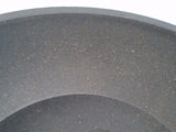 District 70 Bamboo Dog Bowl, Large, Dark Grey Anti-Slip Dishwasher Safe