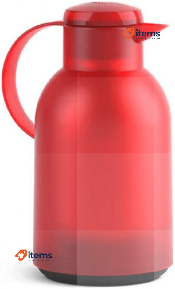 Emsa N40117 Samba Insulation Can, 1.5L, Quick press lock 12h hot and 12h cold